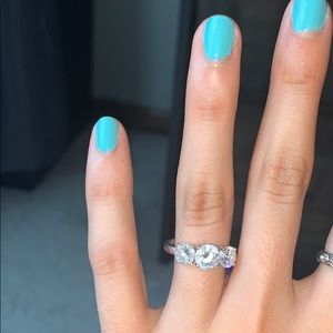 Engagement Ring 3 Diamond